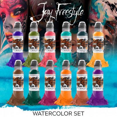 WF Jay Freestyle Watercolor Ink Set